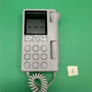 Mint Doppler Dopplex MDII Tested/Works Great Angels Heartbeat 3 MHz